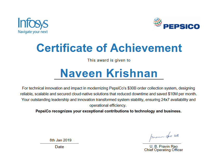 7-Infosys PepsiCo Achievment Award.png